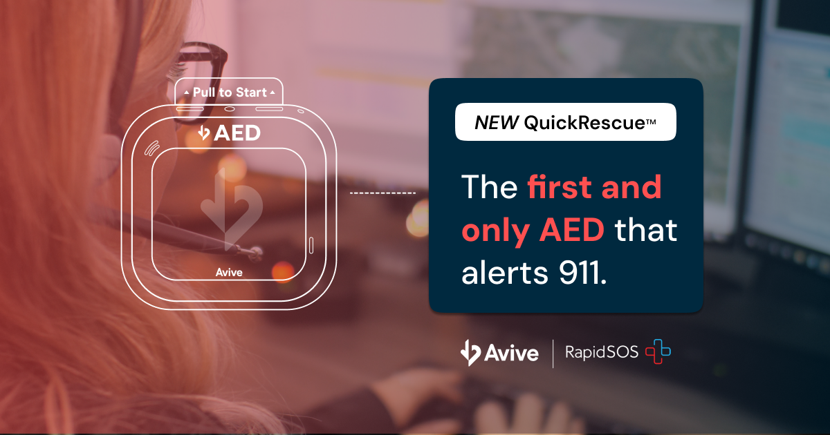 Avive Connect Aed Introduces Quickrescue