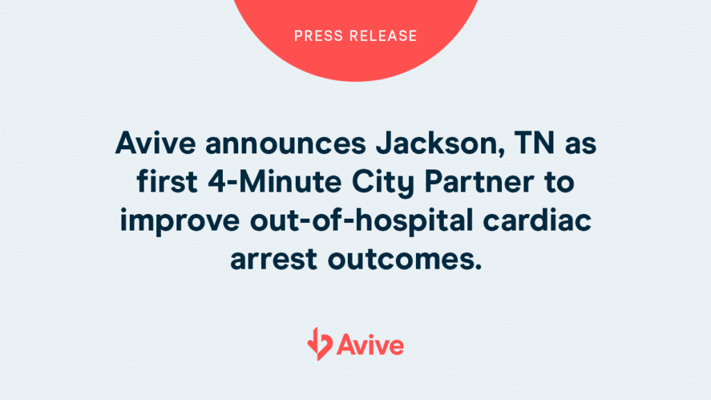 Avive and Jackson, TN 4-Minute City (4MC) partnership announcement