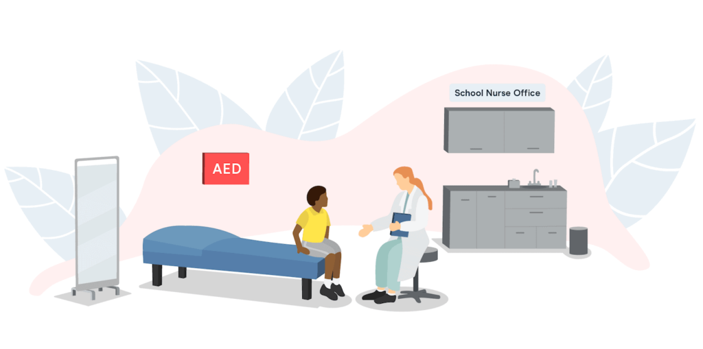 School Nurse AED Survey large